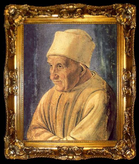 framed  Filippino Lippi Portrait of an Old Man, ta009-2